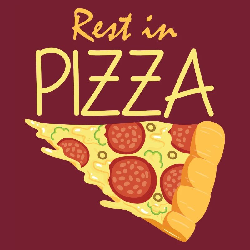 Leftover in pizza