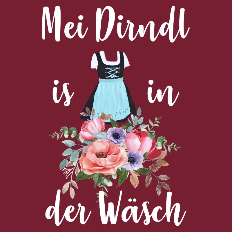 Mon Dirndl est dans la lessive