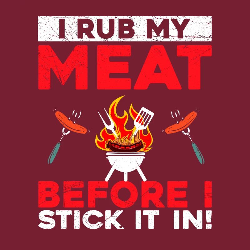 Ich Reibe Mein Fleisch Ein, Bevor Ich Es Auf Den