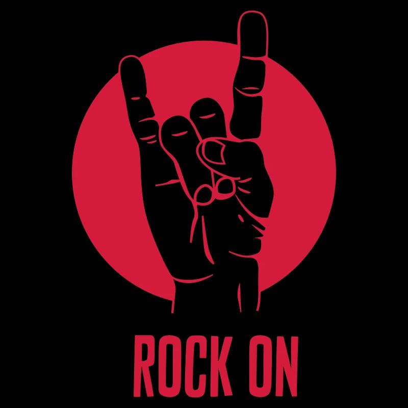 Rock On! Mano cornuta Handzeichen