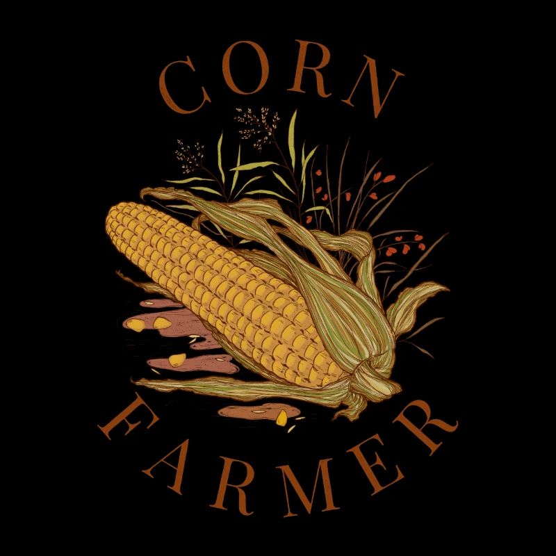 Retro Corn Farmer