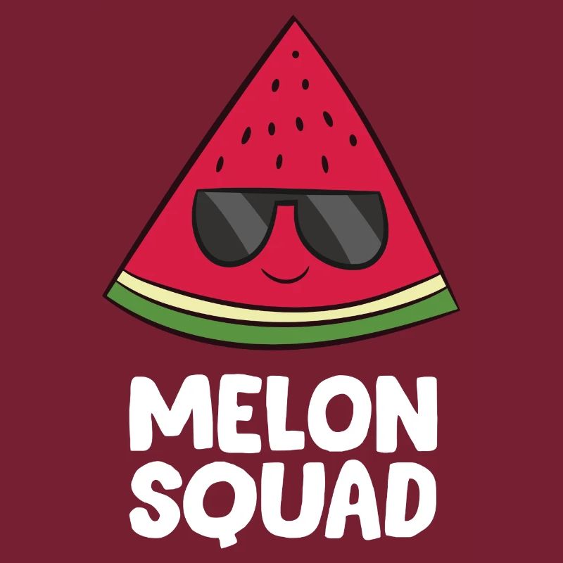 Pastèque - Melon Squad avec des lunettes de soleil