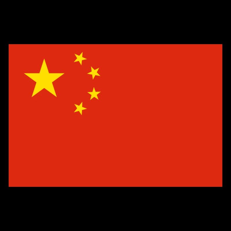Drapeau de la République populaire de Chine 🇨🇳