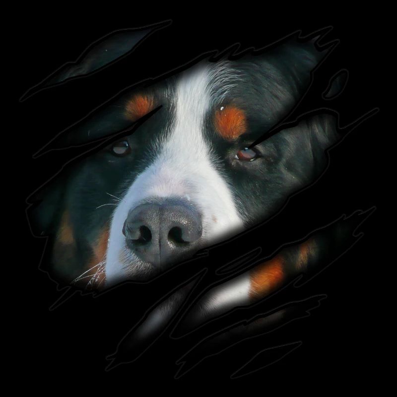 Berner Sennenhund en moi