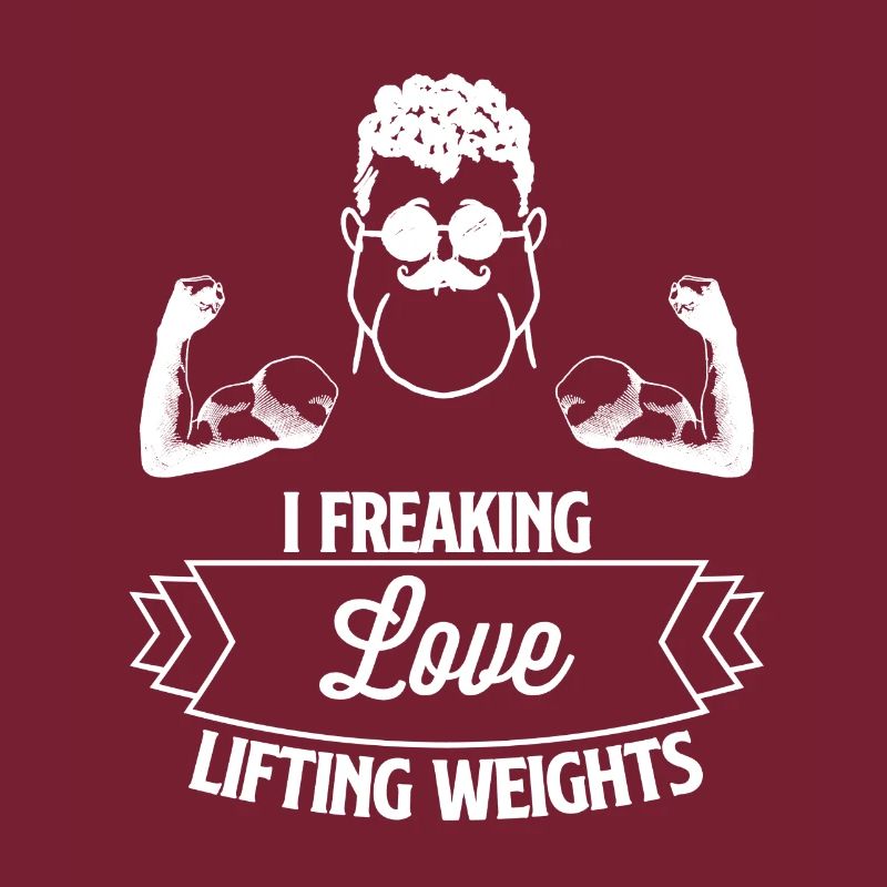 I freaking LOVE lifting weights