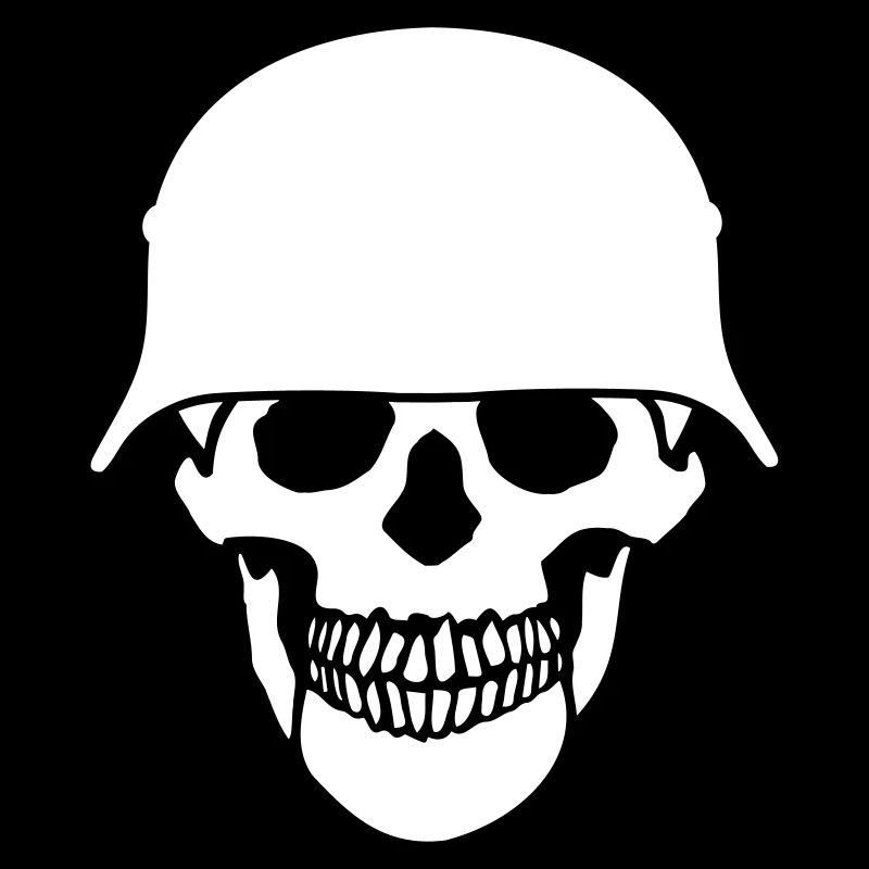 Schädelhelm / Schädelperlen