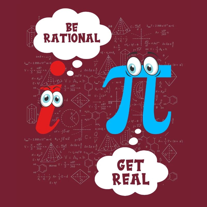 Funny Be Rational Get Real Math Pun Statistics