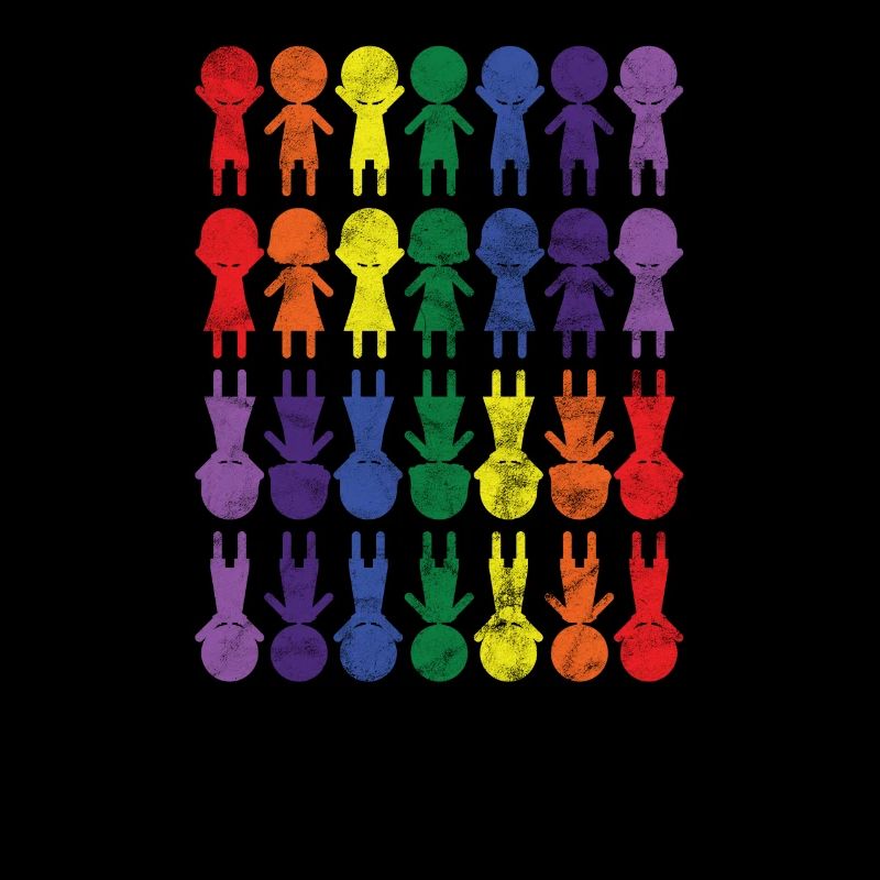 Regenbogen CSD Vielfalt Toleranz Geschenk Gender