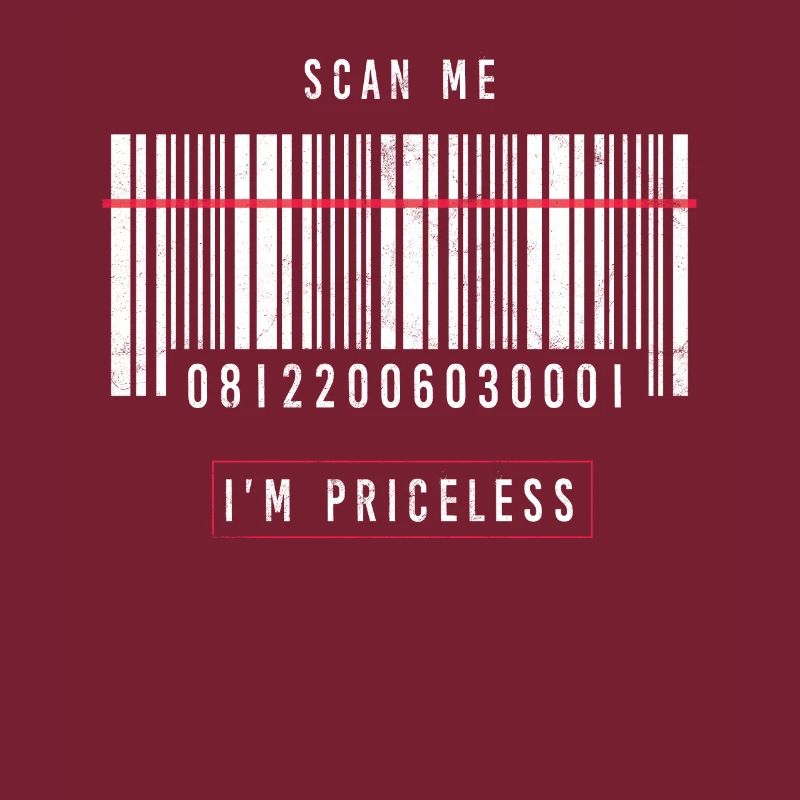 Say funny party gift bar code irony
