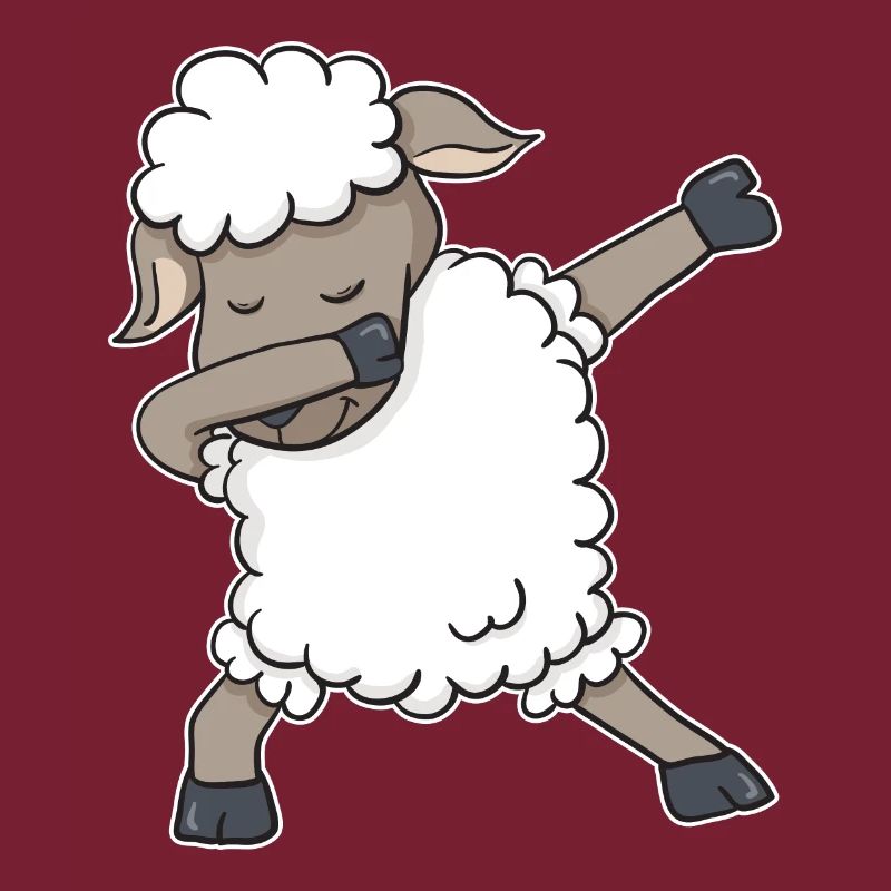 Sheep Sheep Dabbing Dabbin Dab Gift