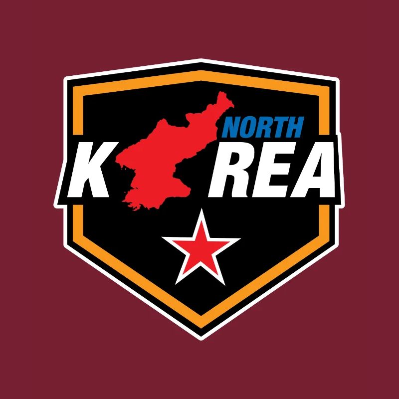 Corée du Nord Corée du Sud Drapeau Corée Asie