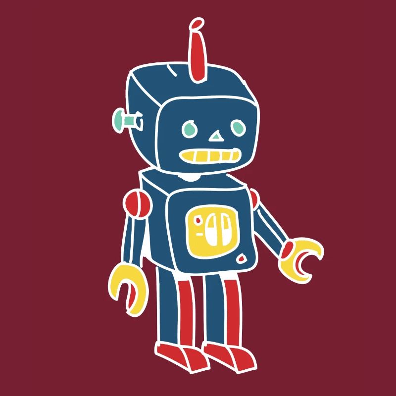 Colorful robot