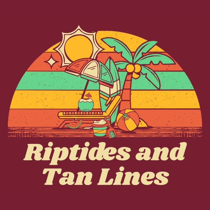 Riptides et Tan Lines Beach Bains de soleil Océan