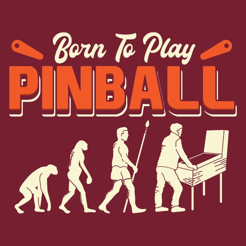 Evolution Born To Play Pinball / Flipper Flippern