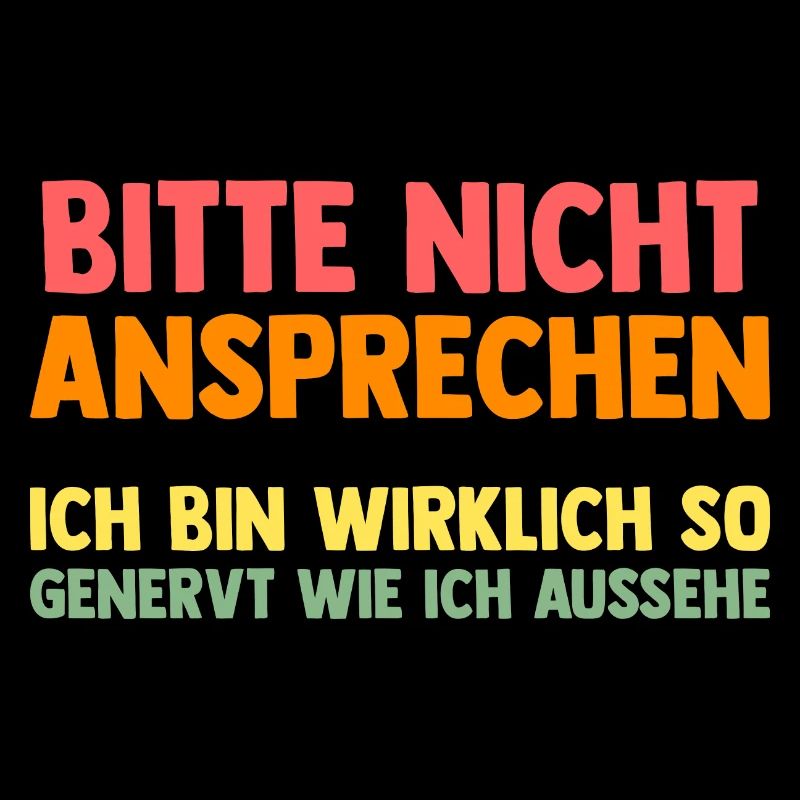 Bitte Nicht Ansprechen