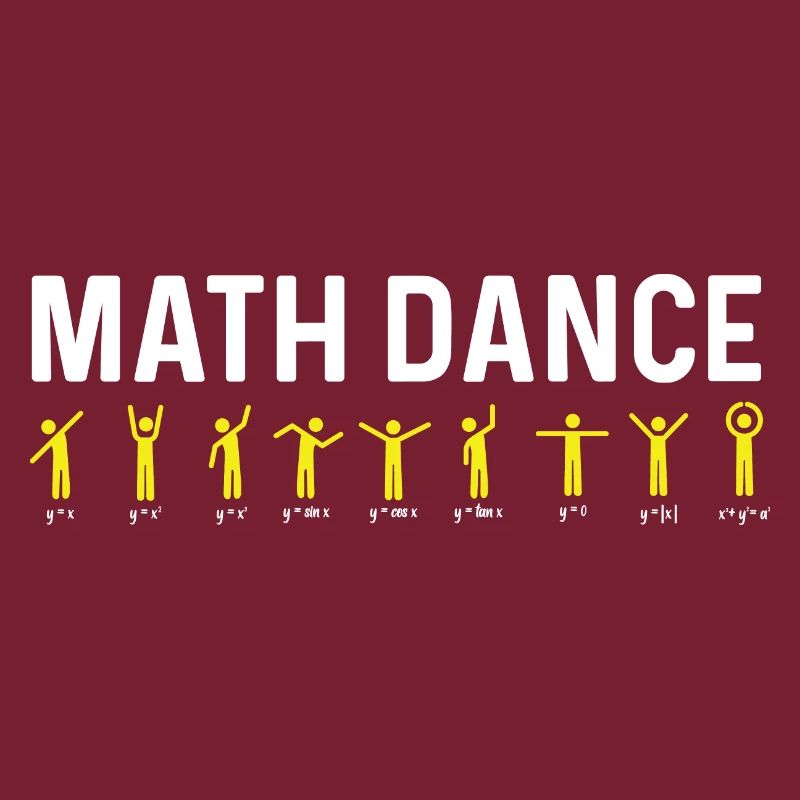 Math Dance. Mathematischer Lehrer Gift