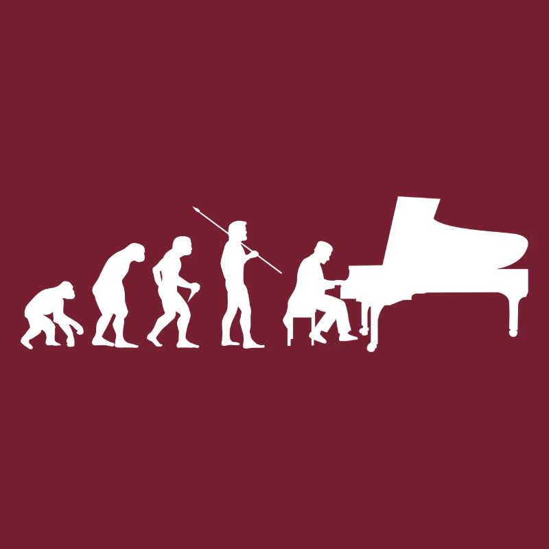 Pianiste Evolution drôle