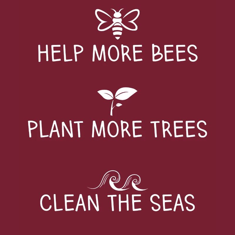 Aidez plus d'abeilles à planter plus d'arbres à nettoyer les mers