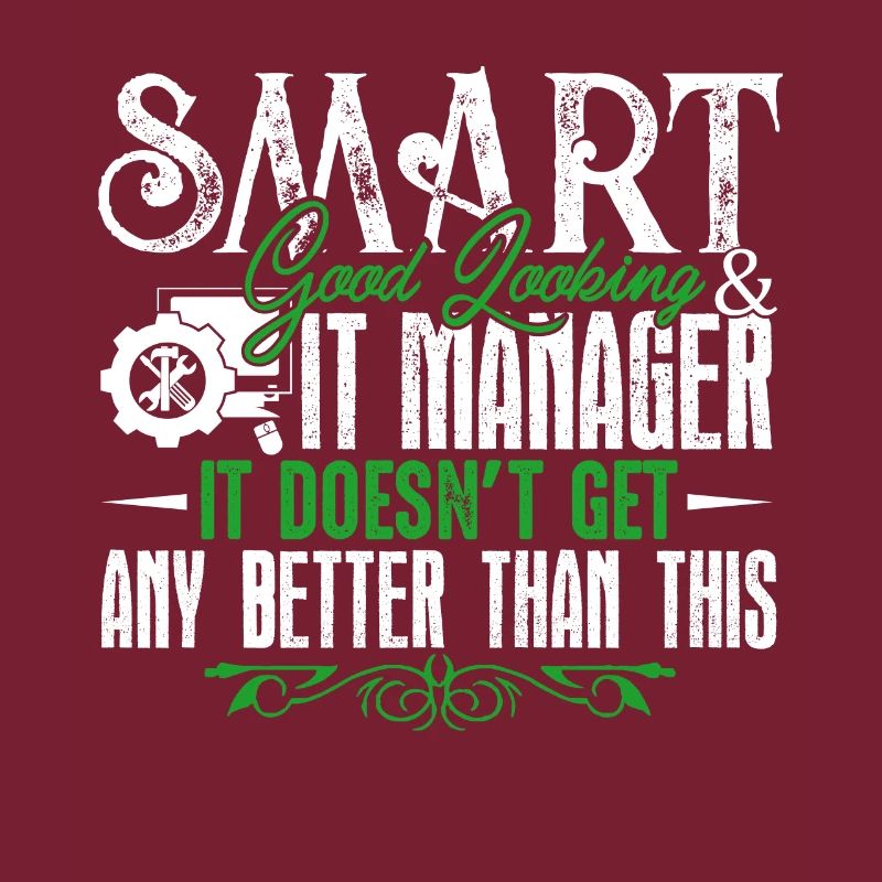 IT Manager Smart Good Looking IT Manager