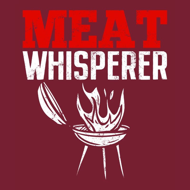 Meat Whisperer Funny Barbecue Pitmaster Smoker