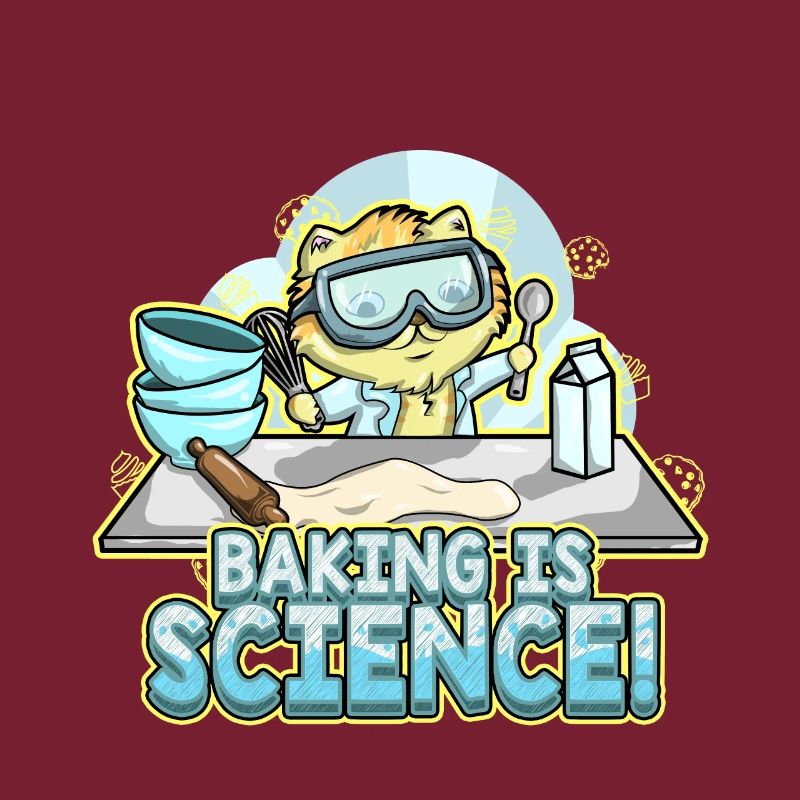 La cuisson de chaton de chat est boulanger de science