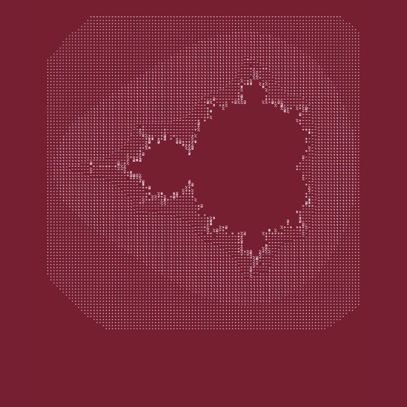 nerd mandelbrot ascii code programmeur pc hacker IT