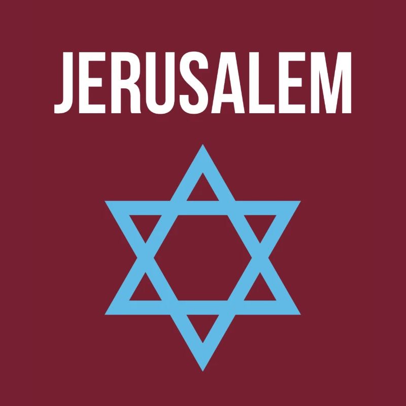 Jerusalem Israel Davidstern
