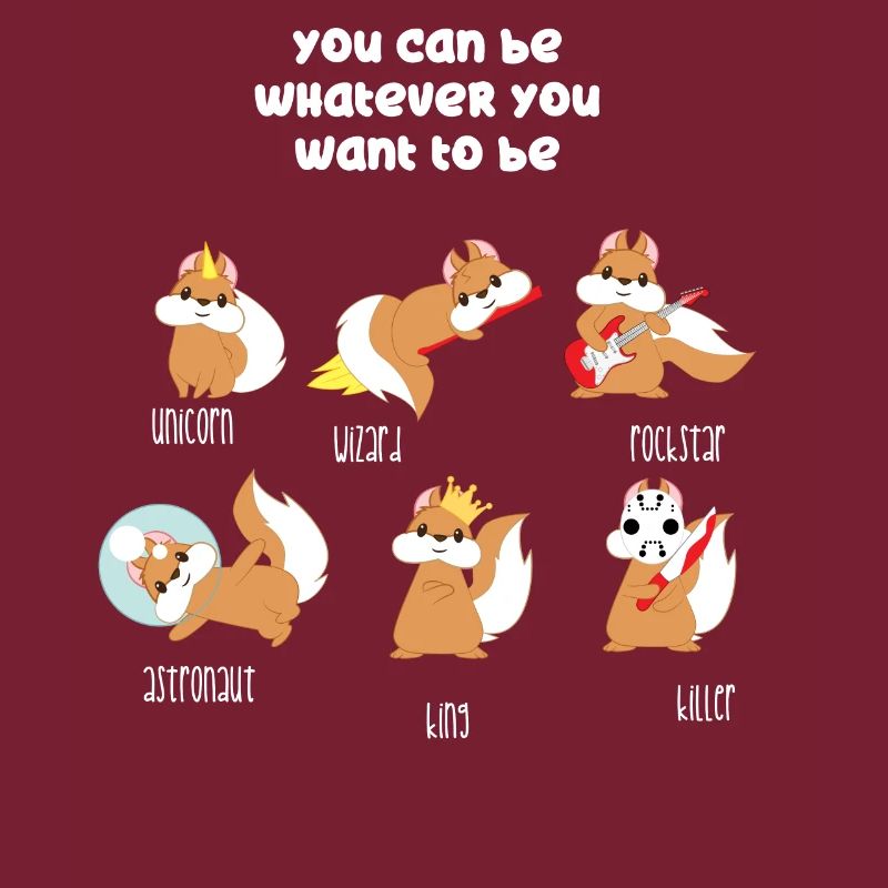 Eichhörnchen - Be different - Eichkätzchen