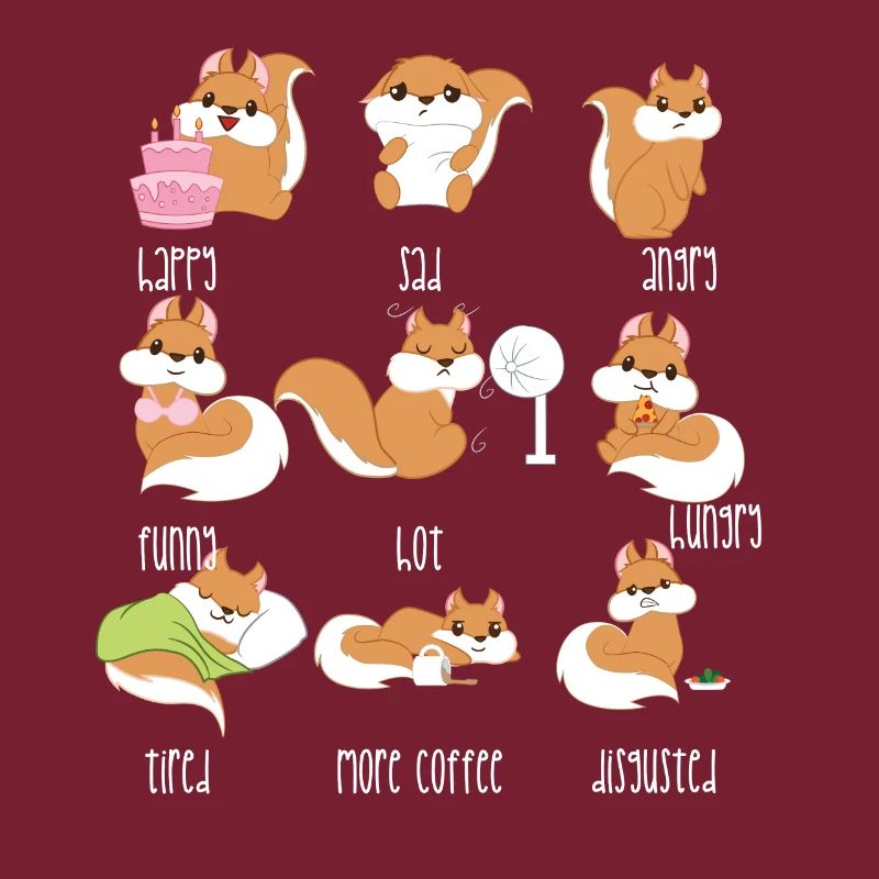 Eichhörnchen - Emotionen - Eichkätzchen - Geschenk