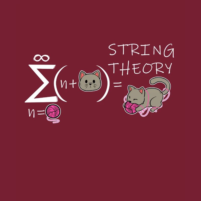 String Theorie Katzen Physik Quanten Katze Formel