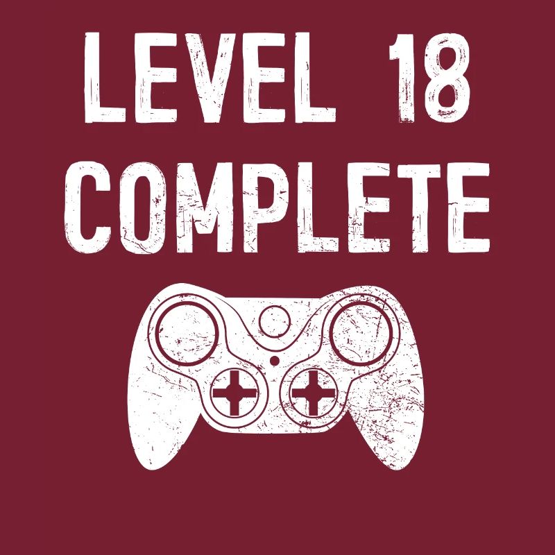 Level 18 Complete 18 Geburtstag Geschenk 18 Jahre