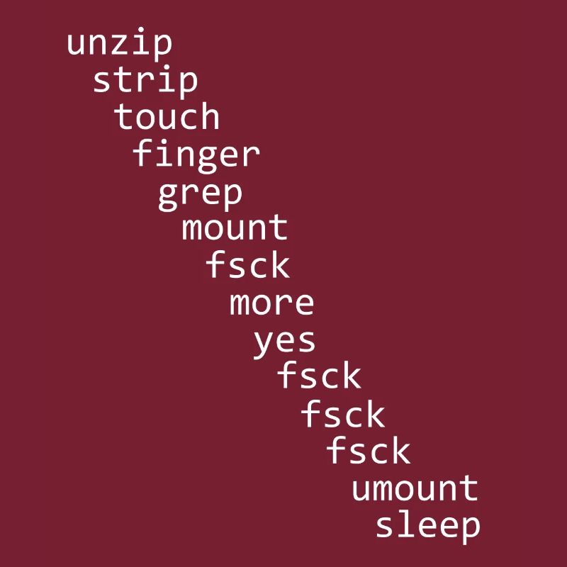 Unix Linux Programmer Sys Admin Sexy Shell Script