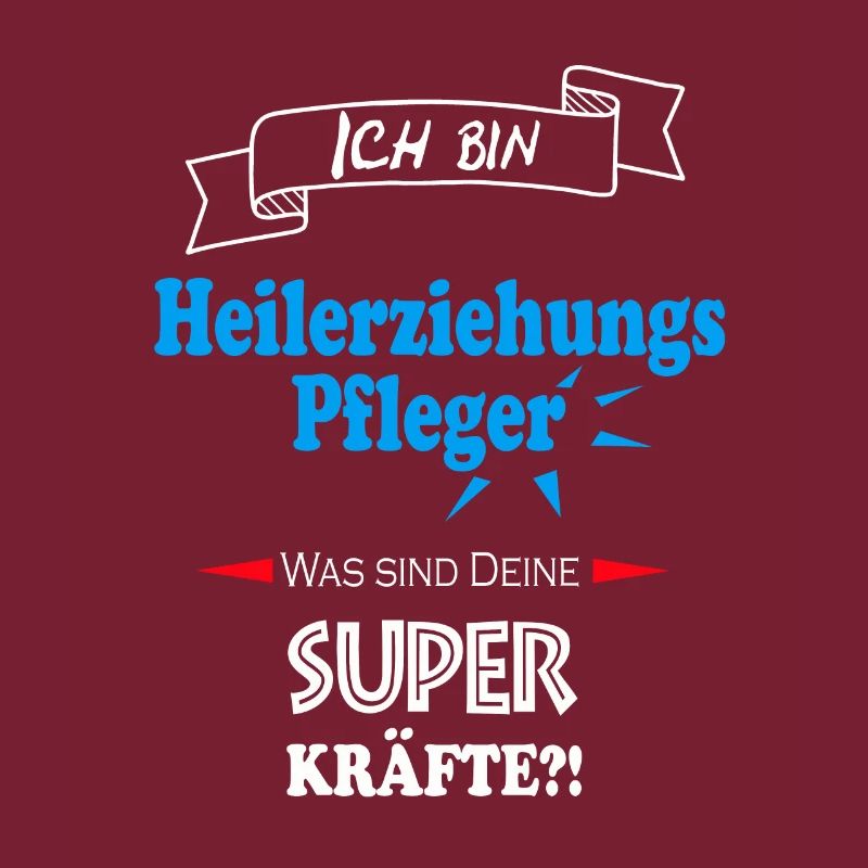 Heilerziehungspfleger Design Superkräfte Beruf