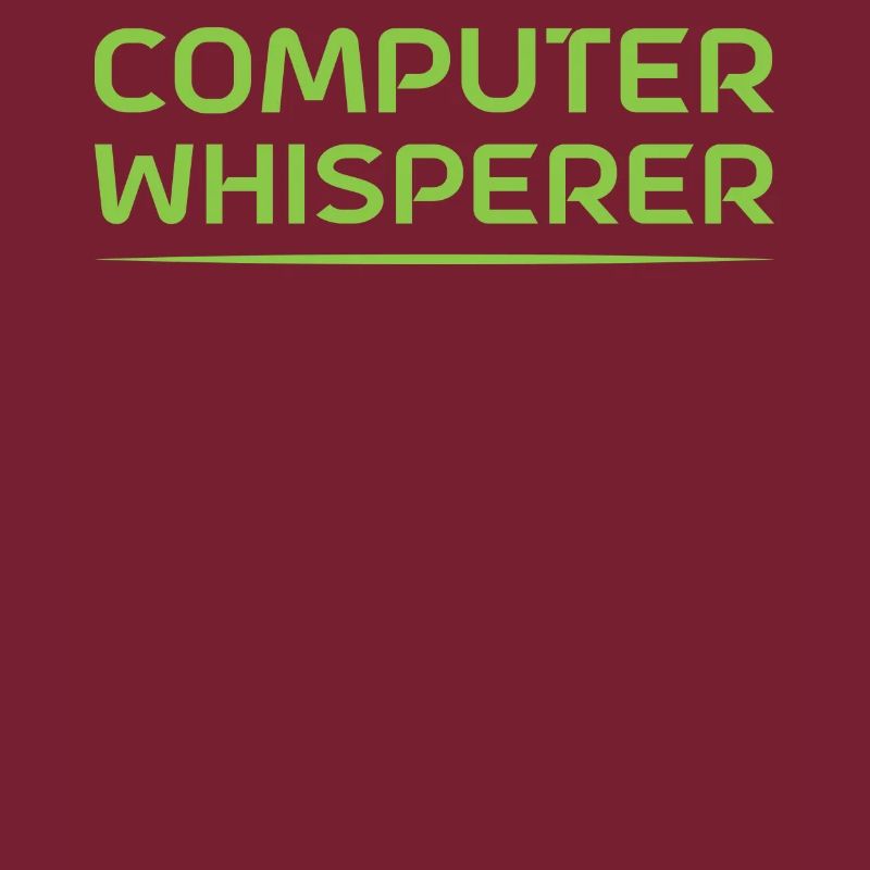 Computer Whisperer Nettes IT-Support-Geschenk