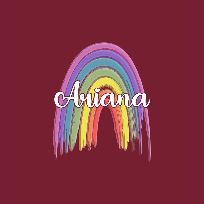 ARIANA Rainbow Cursive