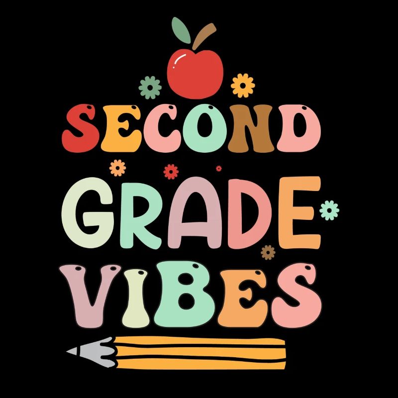 Vibrations de deuxième année Rétro 2e année Retour à l’école