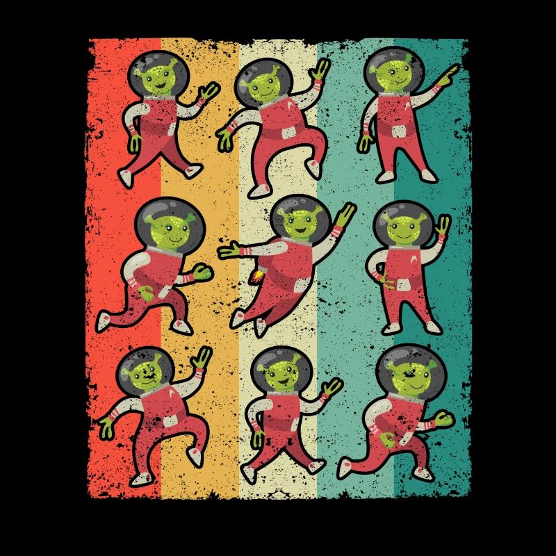Dancing Aliens Dance Challenge Drôle