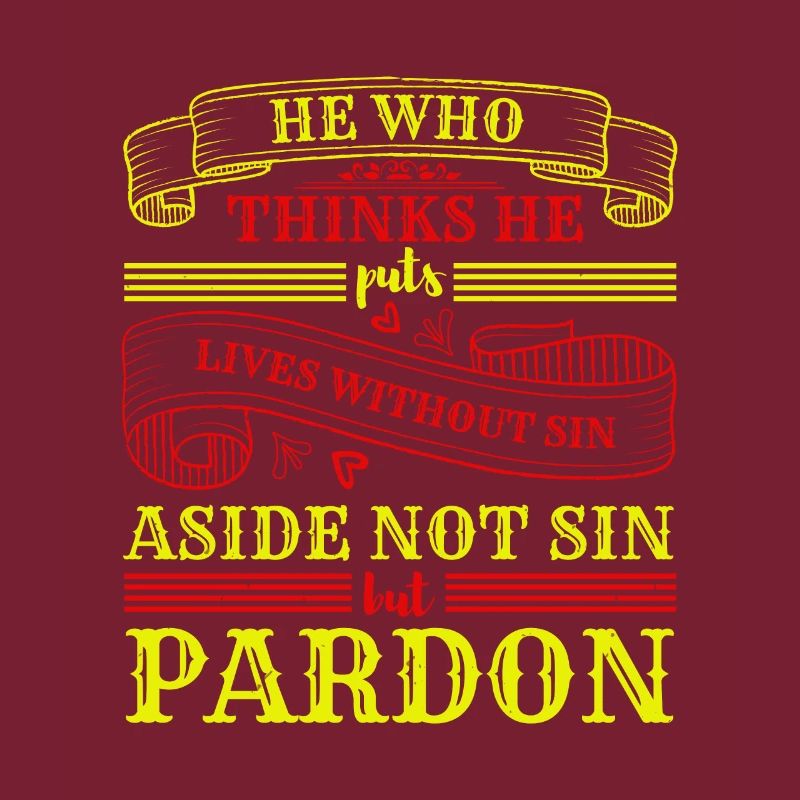 THINKS HE PARDON