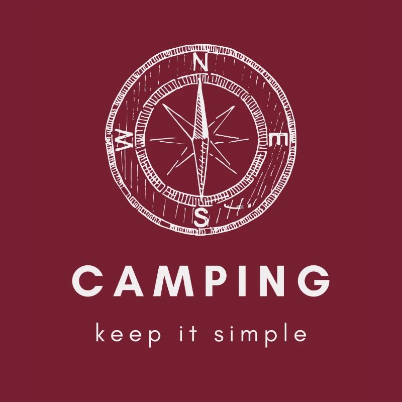 Camping Kompass keep it simple