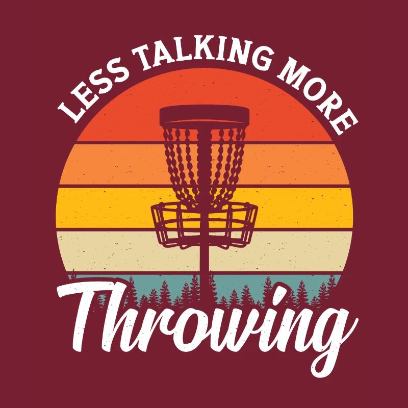 Disc Golfer hit Trees and Curse