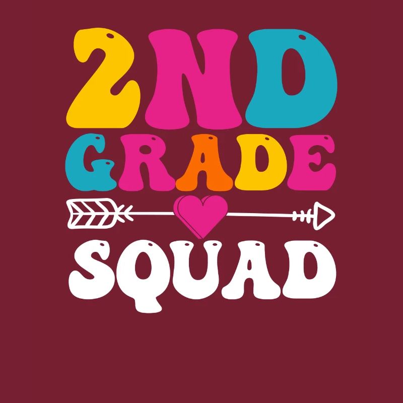 2. Klasse Squad Second Teacher Student Team Back