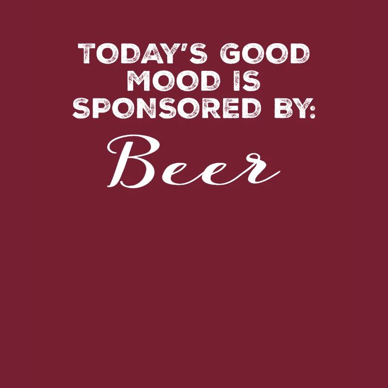 Die heutige gute Laune wird gesponsert von Bier Funny Drink
