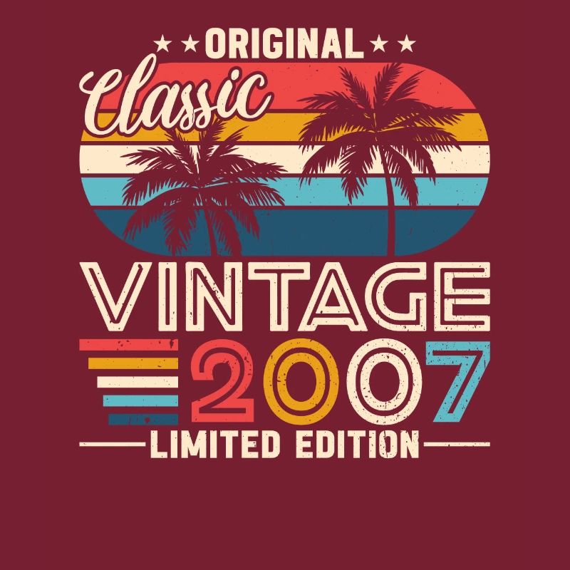 Vintage 2007 Geburtstagsgeschenk