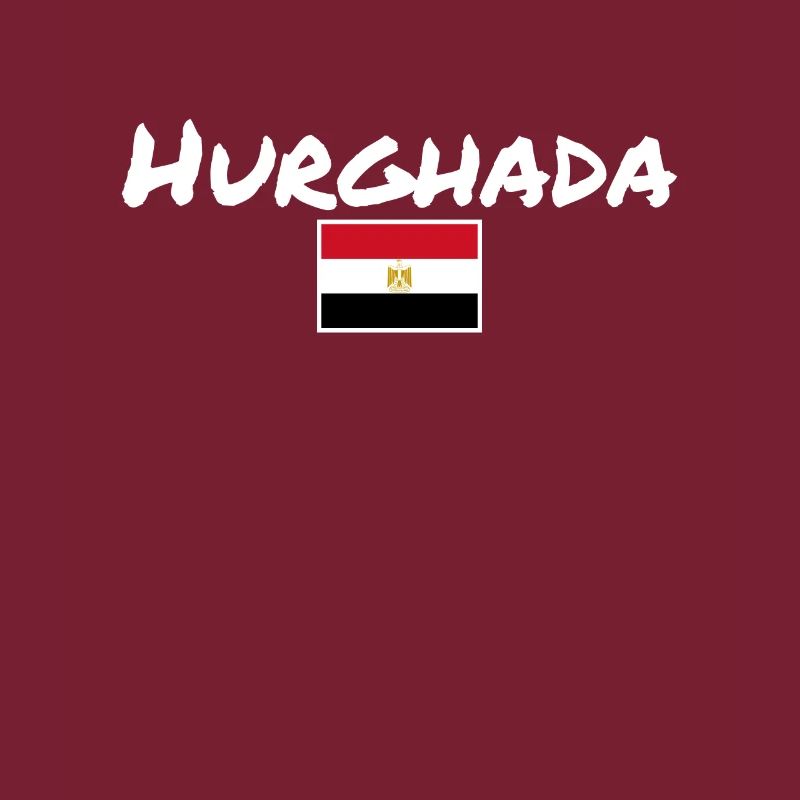 Hurghada, Égypte, Drapeau égyptien, Égyptien