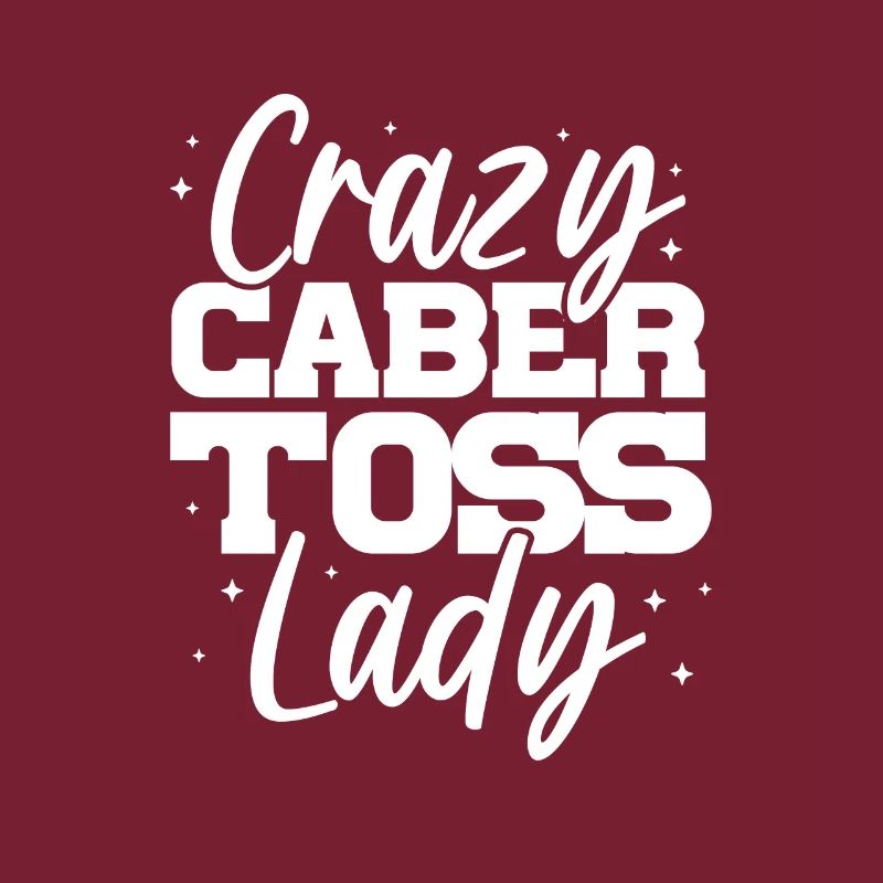 Crazy Caber Toss Lady Tree Trunk Thrower