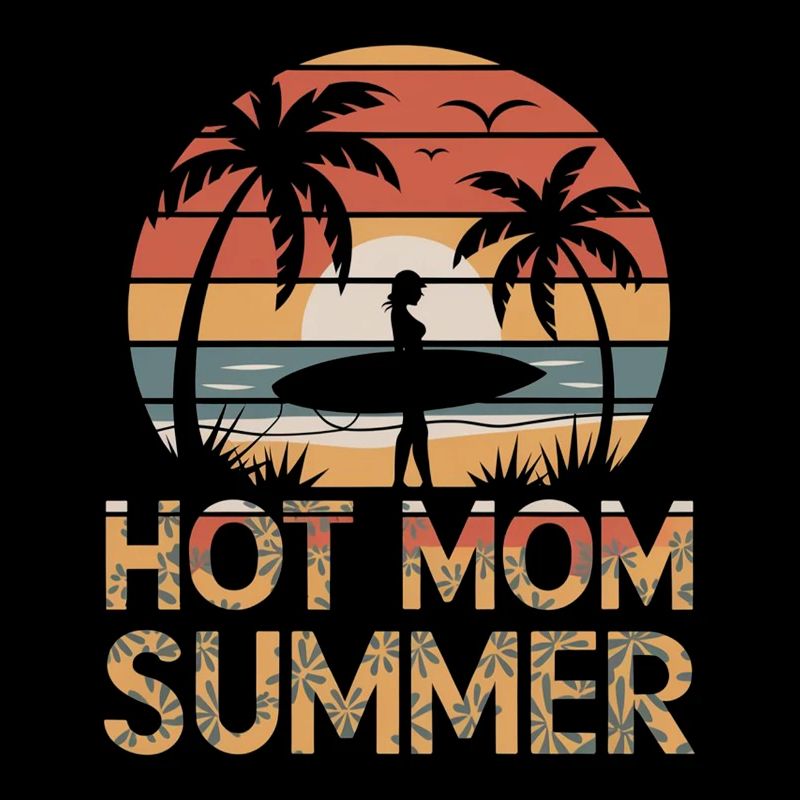 hot mom summer - surf