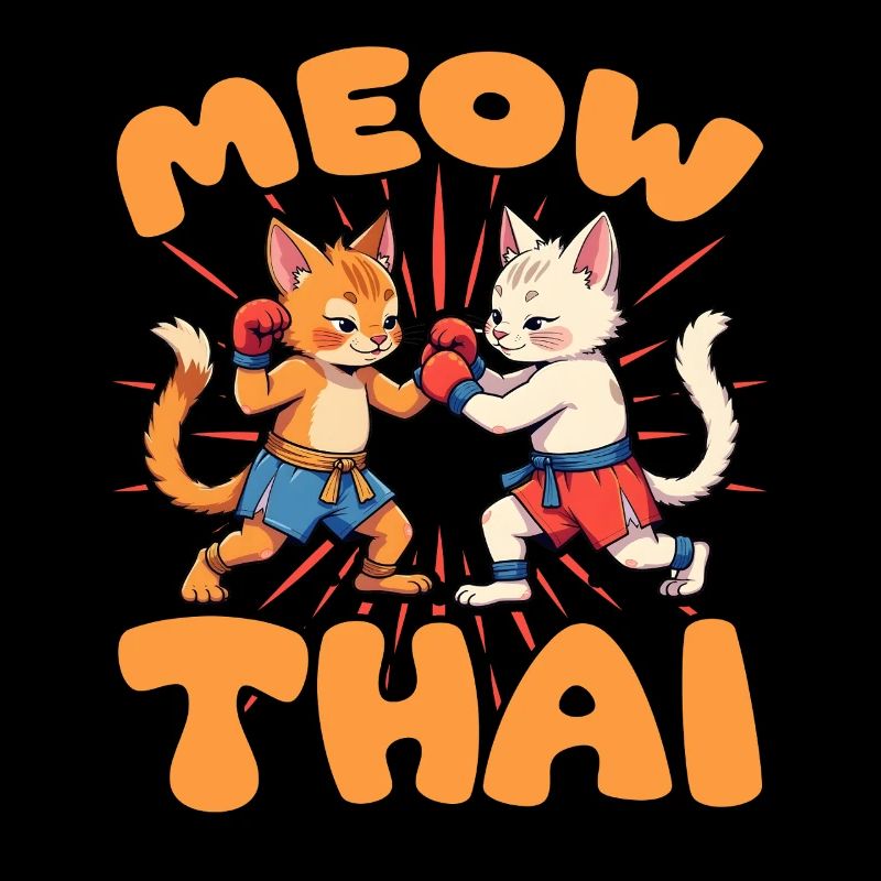 muay thai meow Design for a muay thai