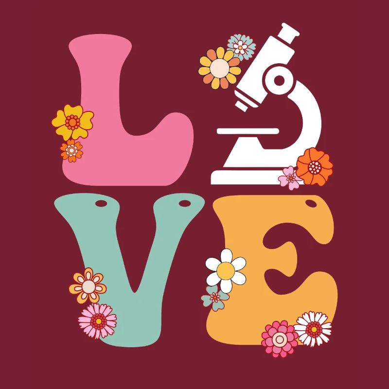 Amour Scientifique de laboratoire médical Boho Arc-en-ciel MLS