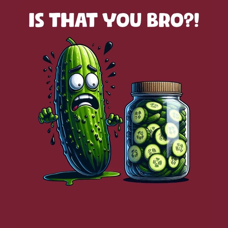 C’est toi mon frère ?! Cornichon de concombre Amateurs de concombre