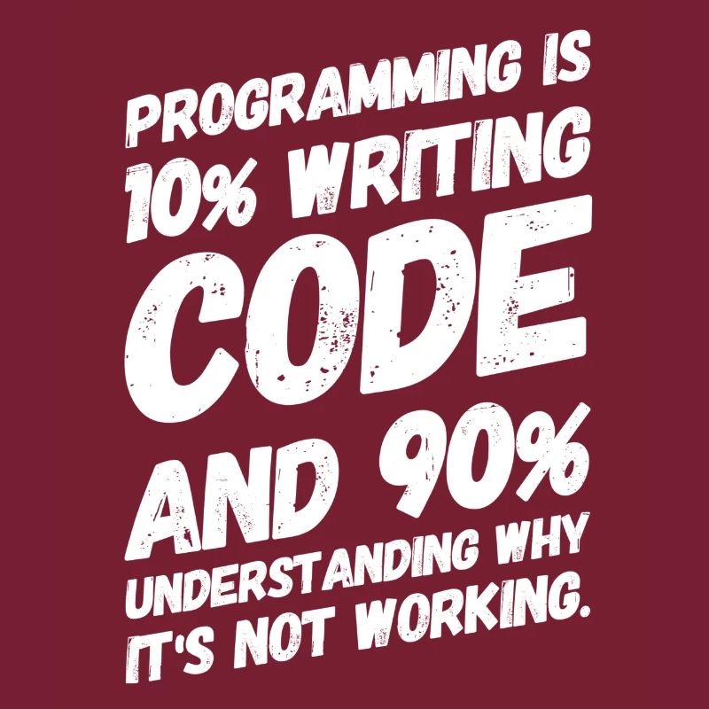 Nerd Nerdy Geek Programmeur des énonciations drôles